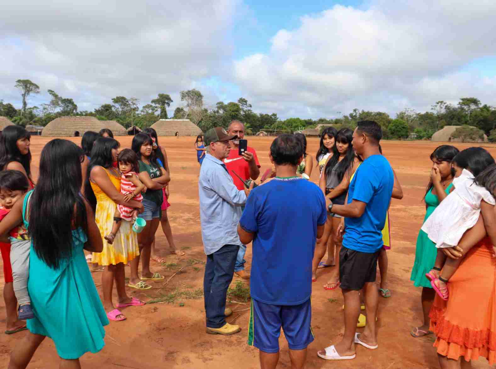 Tota, pré-candidato a prefeito de Feliz Natal, visita o Parque Nacional do Xingu
